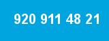 920 911 48 21 920 911 48 21